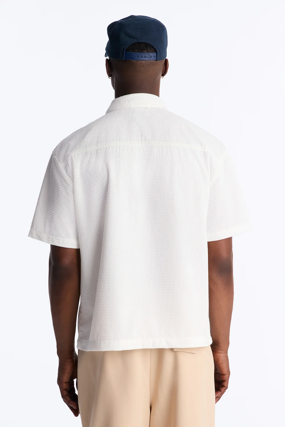 Relaxed corvino Polo: Size L, White - Image 2