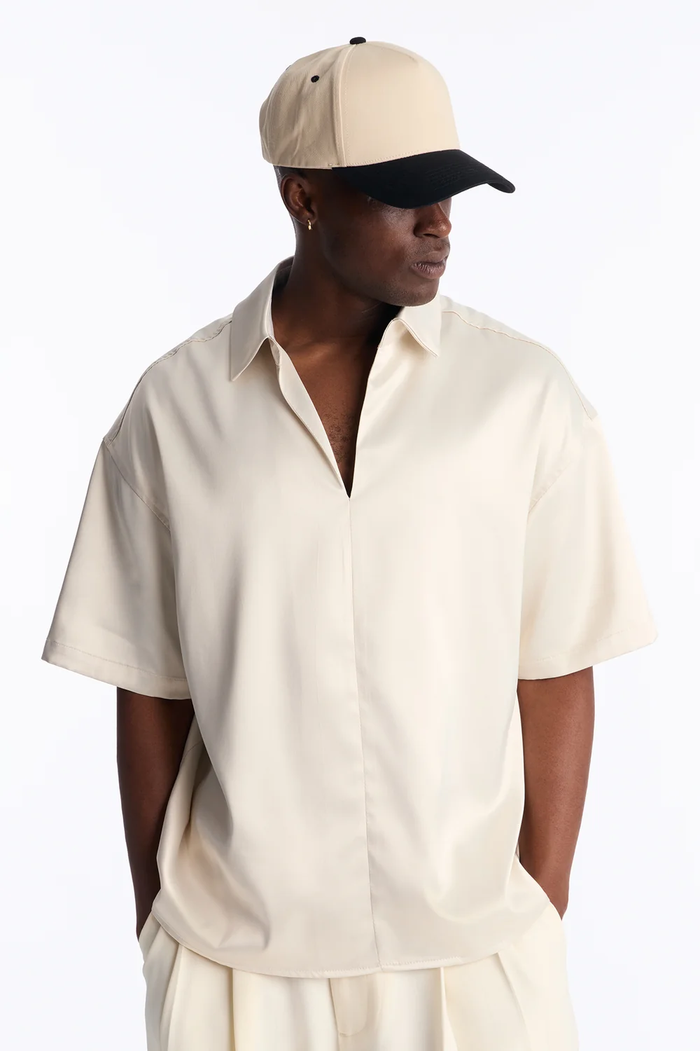 Relaxed Luxe lumina Easy Flow polo - Image 1