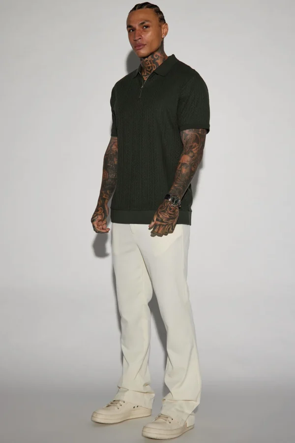 Fairway Short Sleeve Polo: Size M