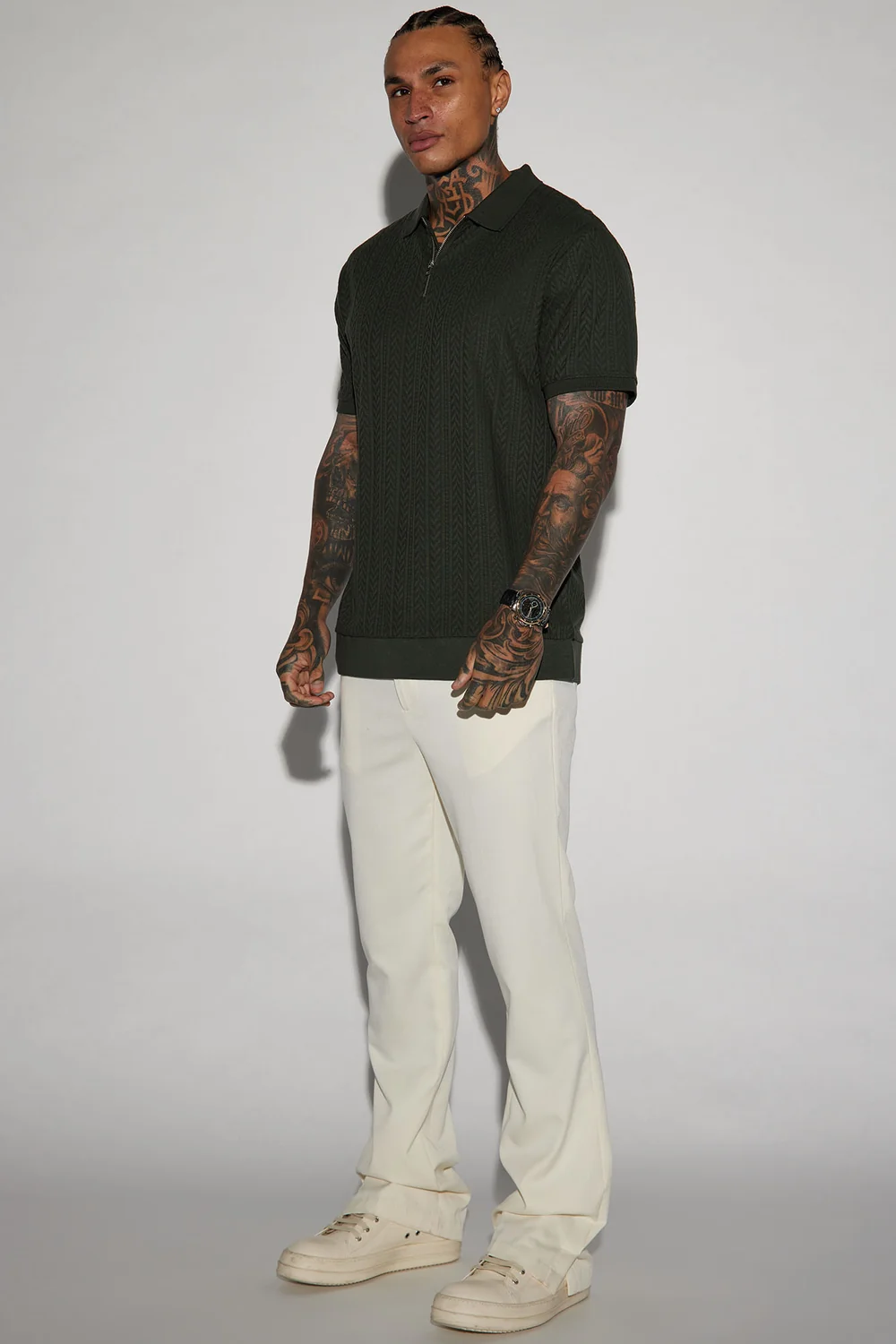 Fairway Short Sleeve Polo: Size M - Image 3