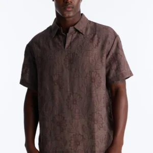 Floral Gallery Johnny Collar Polo - Image 1