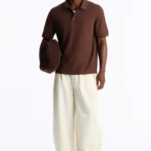 Classic Clean Finish Polo: M, Brown - Image 2